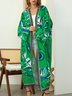 Oversize Vacation Long sleeve Summer Kimono