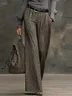 Urban Leopard Wide Leg Pants No Belt